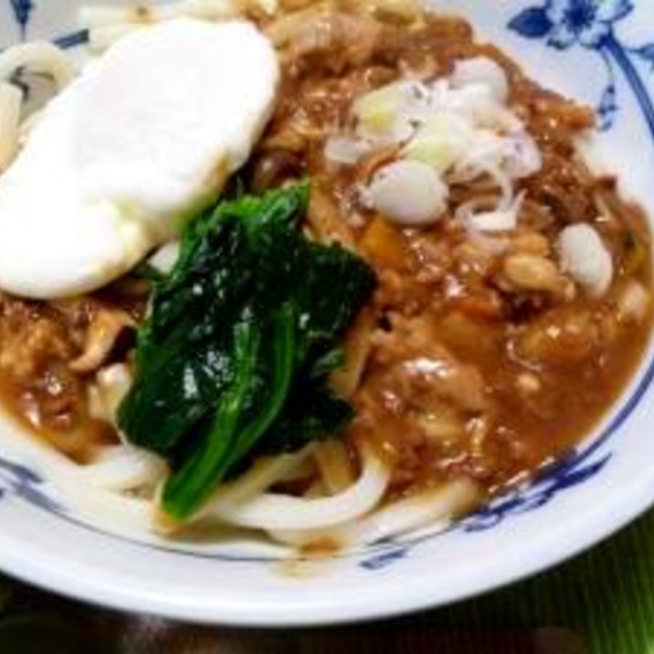 残り物カレーで簡単カレーうどん